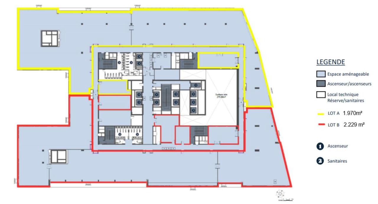 Bureau Boulogne-Billancourt 11840m² Location bureau Boulogne-Billancourt Hauts-de-Seine OLBUR2100502 10